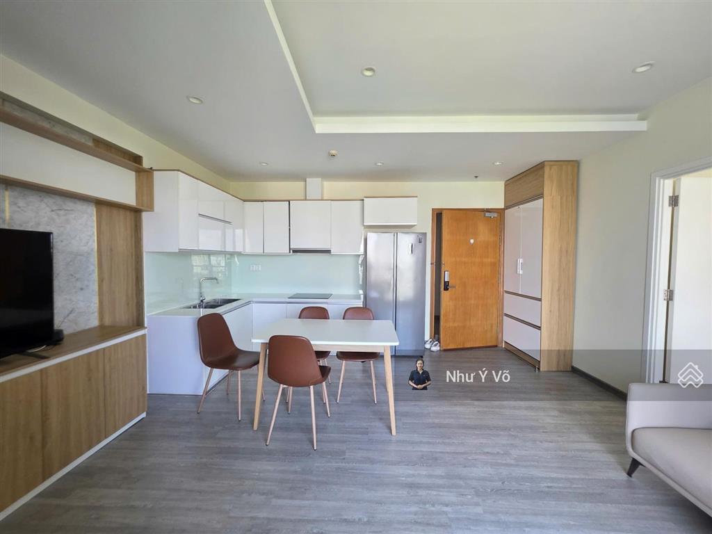 Cho thuê căn 1 phòng ngủ view sông nhà rộng, hiện trạng mới đảo kim cương