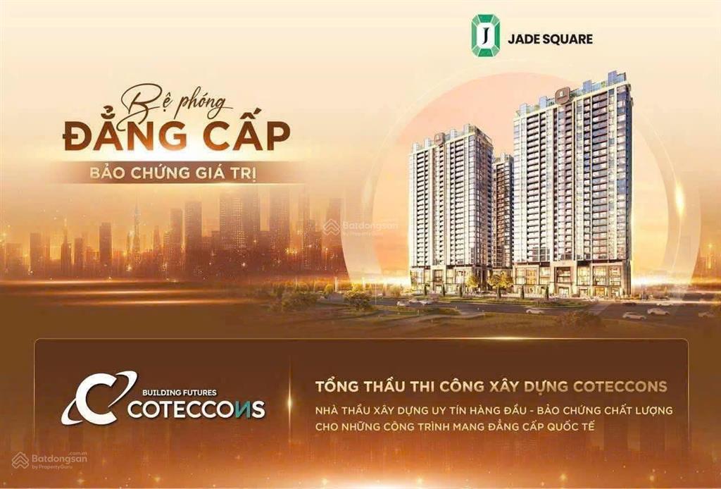 Chính chủ bán căn góc 2 ngủ, tòa j3 dự án jade square, giá tốt nhất đợt 1, hướng mát, view đẹp