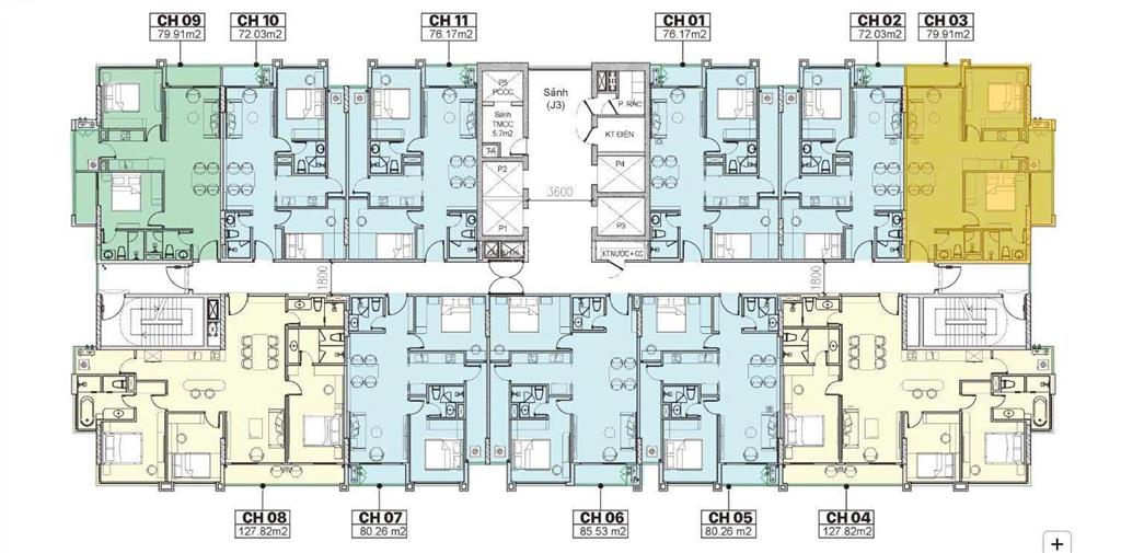 Chính chủ bán căn góc 2 ngủ, tòa j3 dự án jade square, giá tốt nhất đợt 1, hướng mát, view đẹp