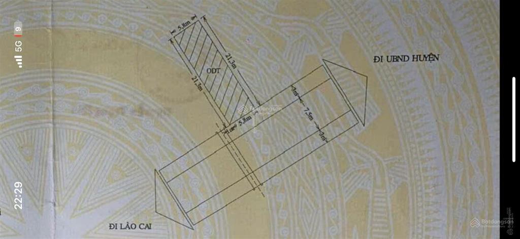 Khách nhà em cần tiền, bấn gấp 123.5m2 đất tại 221 đường ngọc uyển, xã bắc hà, tỉnh lào cai