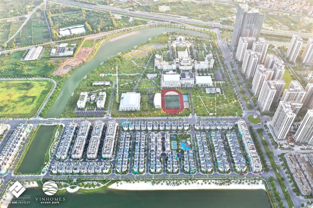 Song lập san hô 150m2  gần công viên, gần hồ 24,5ha  giá tốt san hô  vinhomes ocp1 gia lâm
