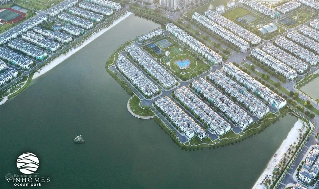 Đảo nhỏ! song lập ngọc trai 2  view hồ 24,5ha  hướng đông nam  vinhomes ocp1 gia lâm