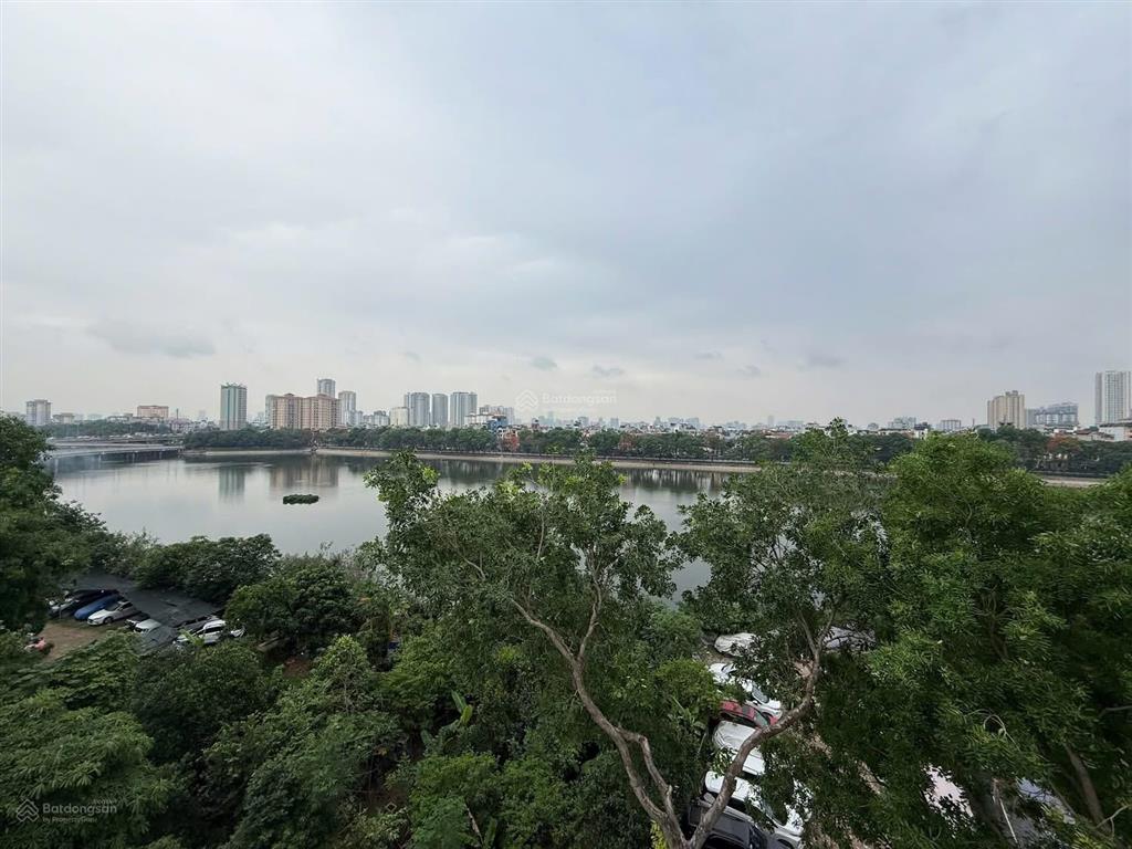 Bán nhà 7 tầng view toàn cảnh hồ linh đàm 61m2  nội thất 5 sao  2 ô tô tránh giá 29.5 tỷ