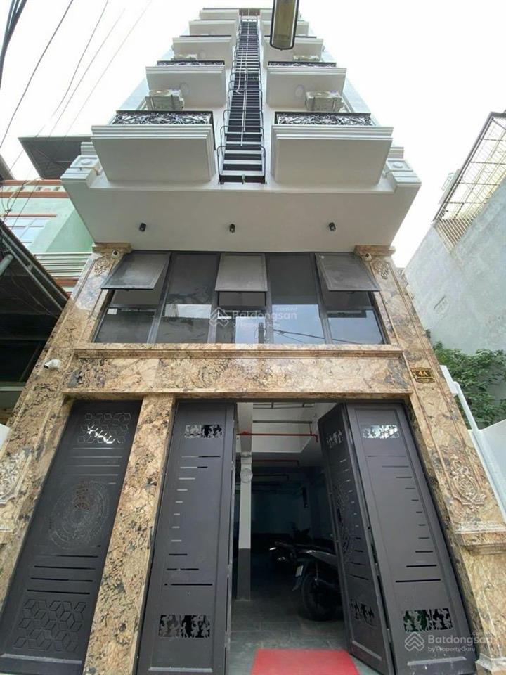 Ccmn  hoàng cầu, 9 tầng thang máy, ô tô, 32 phòng, 111m2, mặt tiền 6.2m. giá 43.8 tỷ
