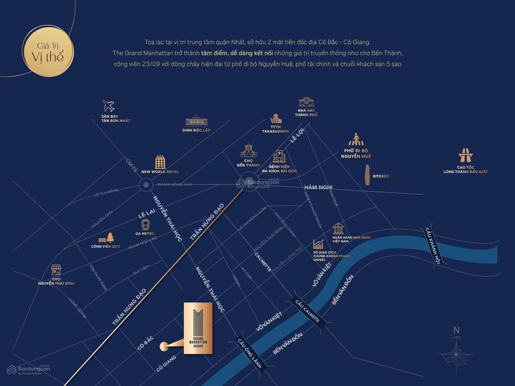 Bán căn hộ grand manhattan loại 3pn giá 19,4 tỷ tài sản hạng sang giữ giá tại lõi quận 1