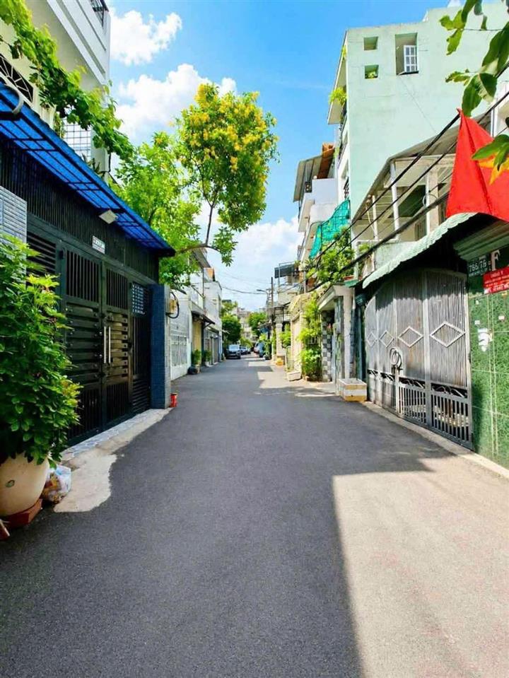 Bán nhà phường 1, Tân Bình; HXH Lê Văn Sỹ, (6*14m) 4PN ; trục LVS