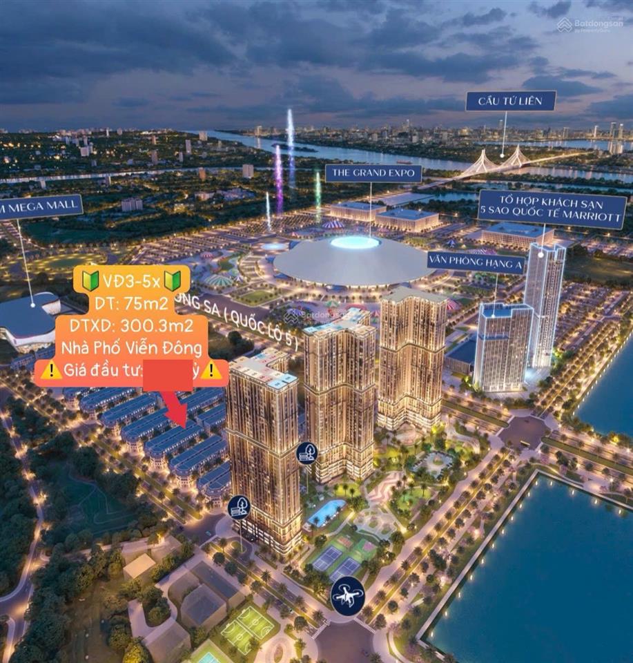 Cần tiền bán nhanh nhà phố viễn đông sát khu triển lãm giá chỉ 27 tỷ