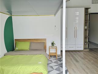 Phòng studio ban công siêu rộng  cho nuôi mèo  tách bếp  chỉ 6,x triệu  gò vấp