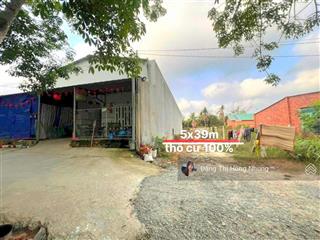 750trgần bên kcn phước đông 5x39m có 183m2 odt đường ô tô