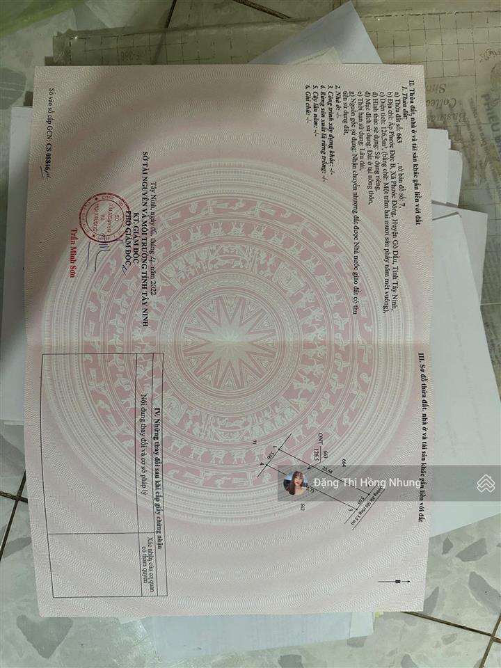 699tr ngay cổng chính kcn phước đông1 xẹc cầu ô 5x25m full thổ đường bê tông