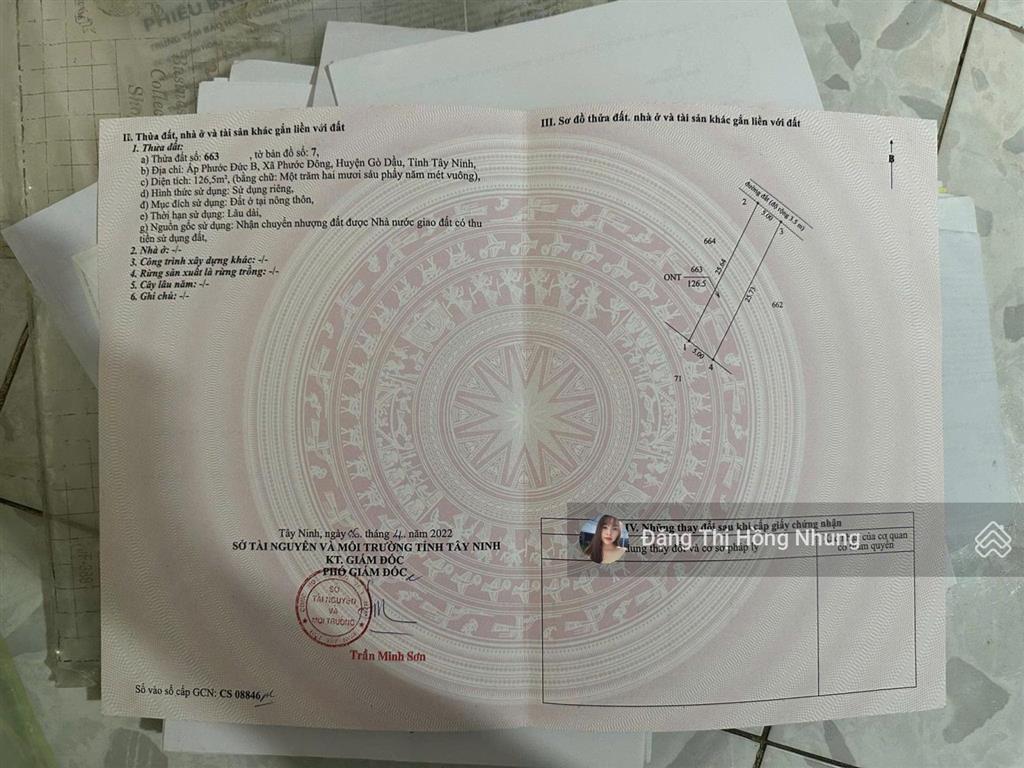 699tr ngay cổng chính kcn phước đông1 xẹc cầu ô 5x25m full thổ đường bê tông