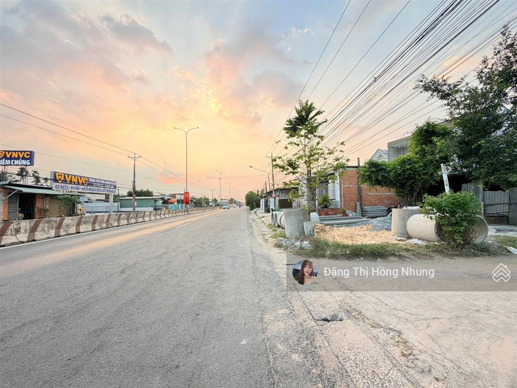 490tr, đất full thổ lối 2 ql22b 5x20m dân đông, ko mồ mả