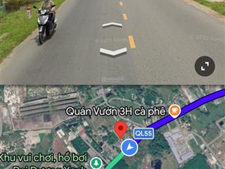 Chuyển nhượng 408m2 (300m2 thổ cư) mặt tiền ql 55, p phước hội, tỉnh lâm đồng