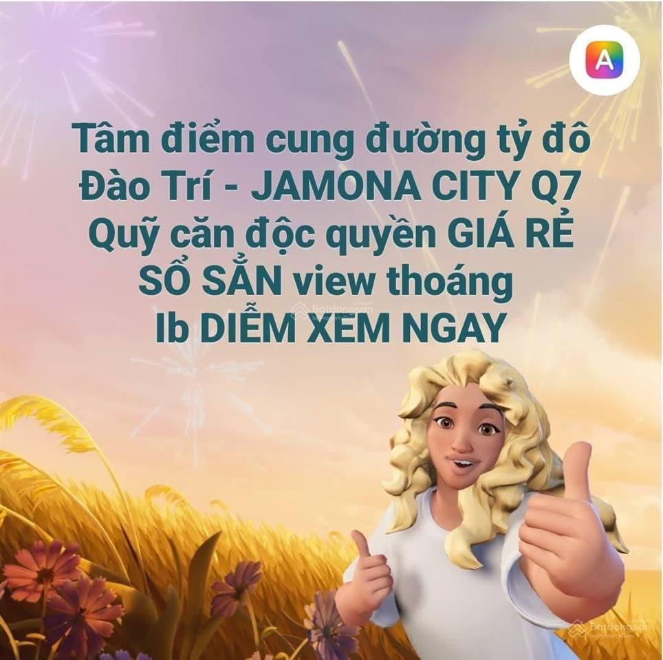 Bán căn hộ 60m² 2pn 1wc cc jamona city đào trí q7