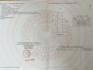 Cần bán 300m2 đất thổ cư mặt tiền nhựa, biển nhà mát, phường trường long hòa, duyên hải