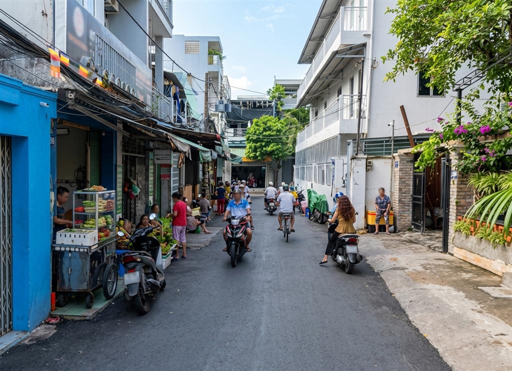 H2956* Mặt tiền Đ. SỐ 9 gần LOTTE MART, thu nhập 35TR/TH, GIÁ 3x TỶ