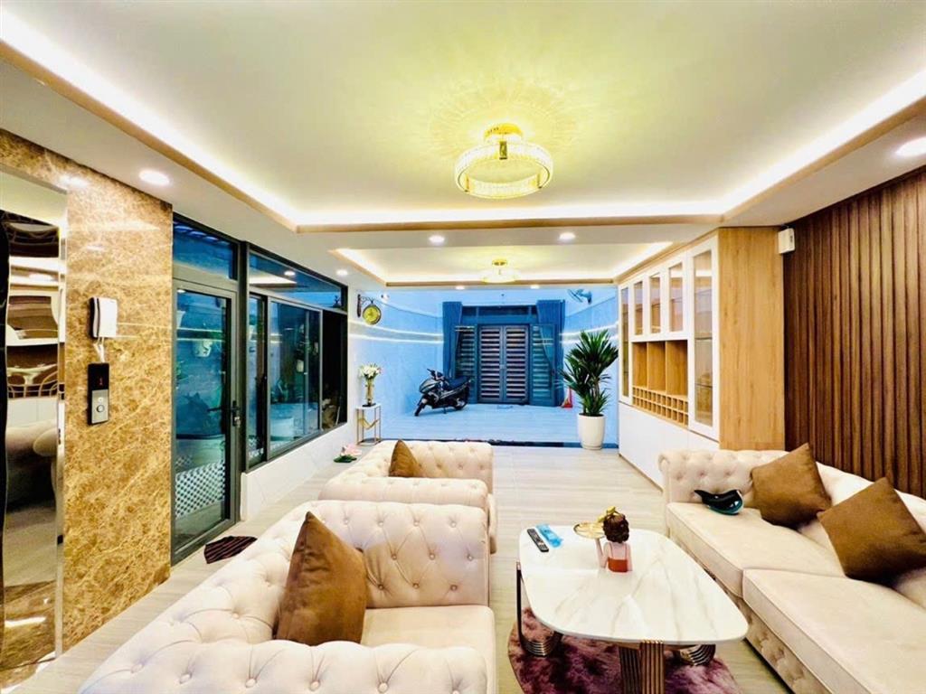 K2857 Nhà 5 tầng Có Thang Máy sát Cityland Gò Vấp 12.x Tỷ