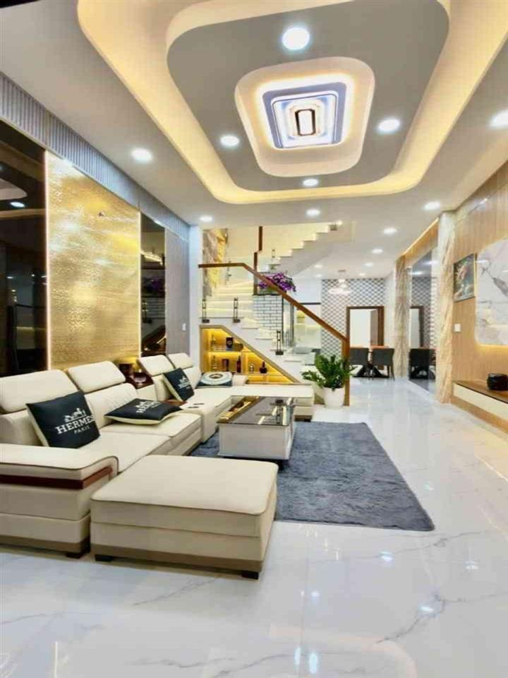 [K2887] Bán nhà mới đẹp Phạm Văn Chiêu An Hội Đông, cạnh Chợ Thạch Đà, 5.x tỷ