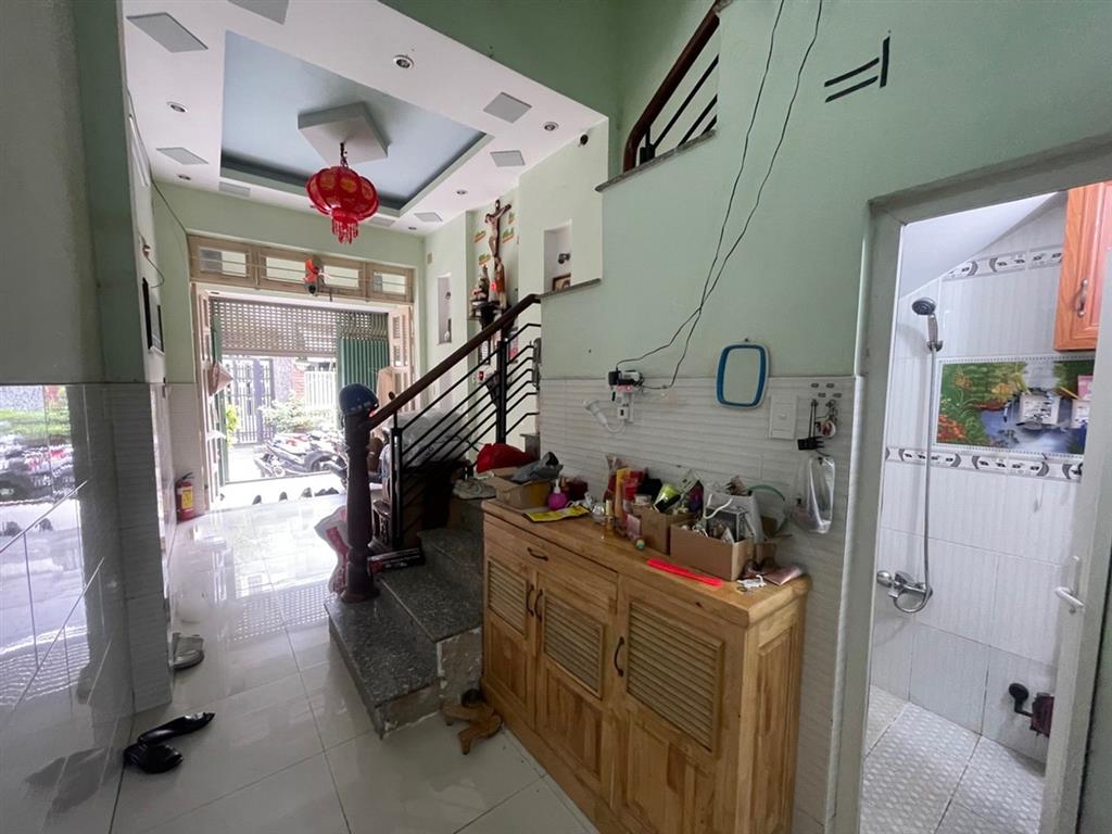 [K2935*] Nhà 3T mới hẻm ô tô né cạnh Chợ Xóm Mới, 3.1x21m, 5.x tỷ