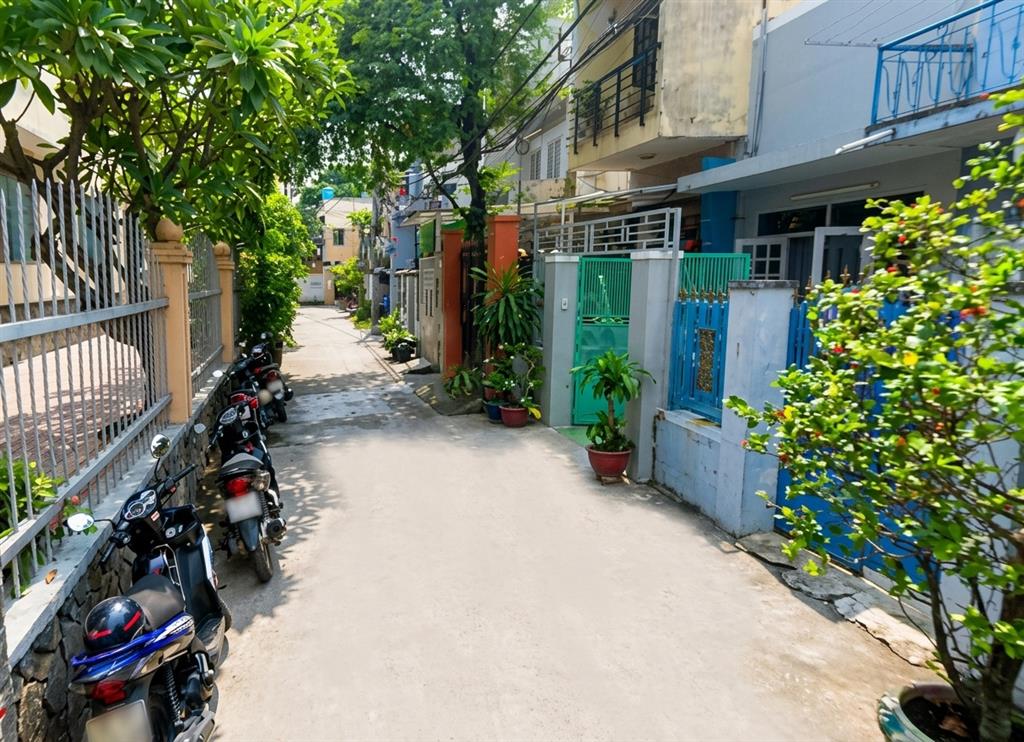 [T5886*] Nhà Hẻm Ôtô 4.5m cạnh chợ Xóm Mới Trương Minh Ký 7.x tỷ