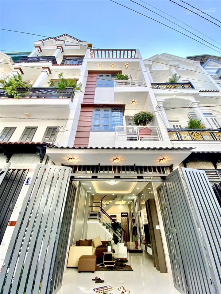 Bán nhà 3 lầu,4p,hẻm ô tô đường ht13,hiệp thành q12. giá  5,75 tỷ