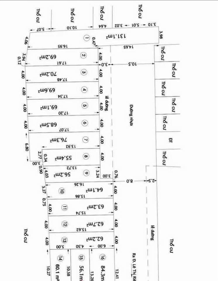 Bán lô đất dt 4x18m  khu đồng bộ đường 10m  thới an 16,q12. giá  4,7 tỷ