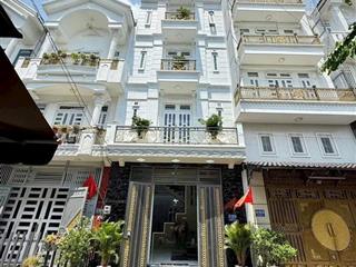 Bán nhà 4 tầng  khu đồng bộ đường 8m  tân thới hiệp q12. giá  5,95 tỷ