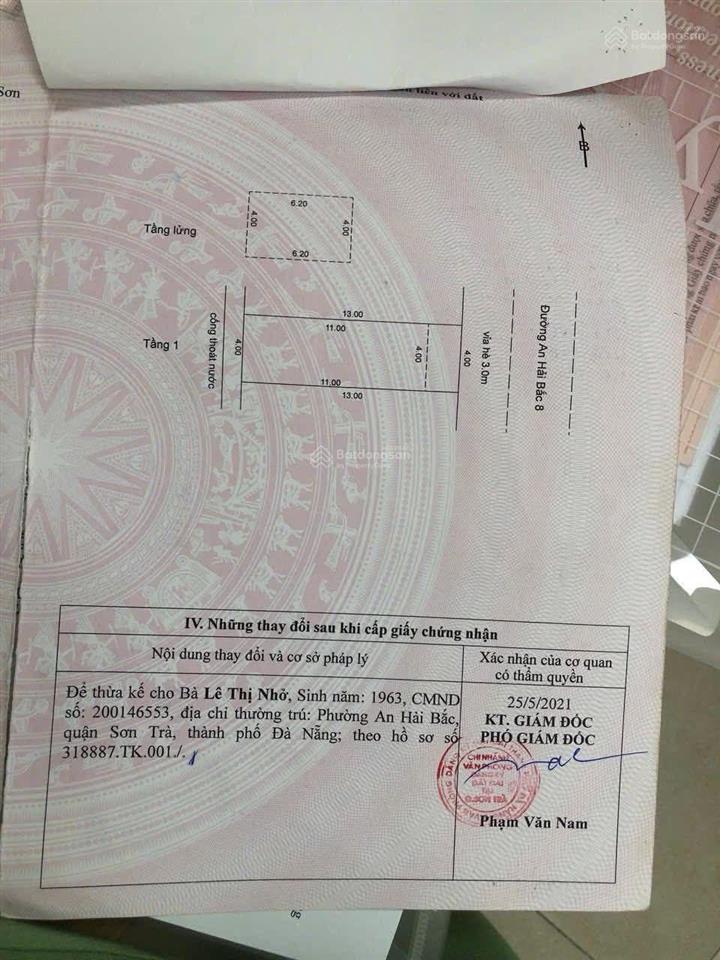 Nhà mặt tiền an hải bắc 8, sơn trà chưa đến 6 tỷ