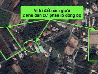 Mặt tiền kinh doanh đường lý thị chừng 20m xã phú hoà đông mới 5x49m. tổng 241.5m2. thổ cư 100%