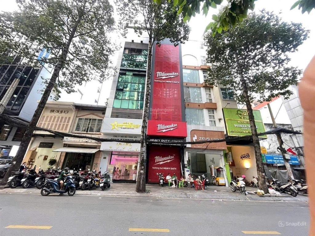 Bán nhà vị trí đep mặt tiền thương hiệu võ văn tần  quận 3  (4x20m)  6 tầng  giá 48 tỷ