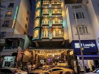 Bán chdv ngay bùi viện quận 1  (nh 8x21m)  hầm, 6 tầng  hđt 300tr/tháng  giá 70 tỷ