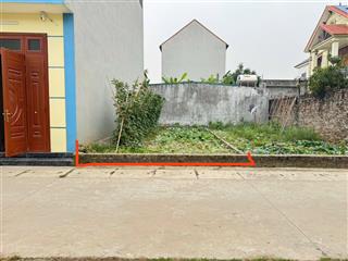 Bán đất phù trì, kim hoa, mê linh  56m2  sát vành đai 4  ô tô đỗ cửa