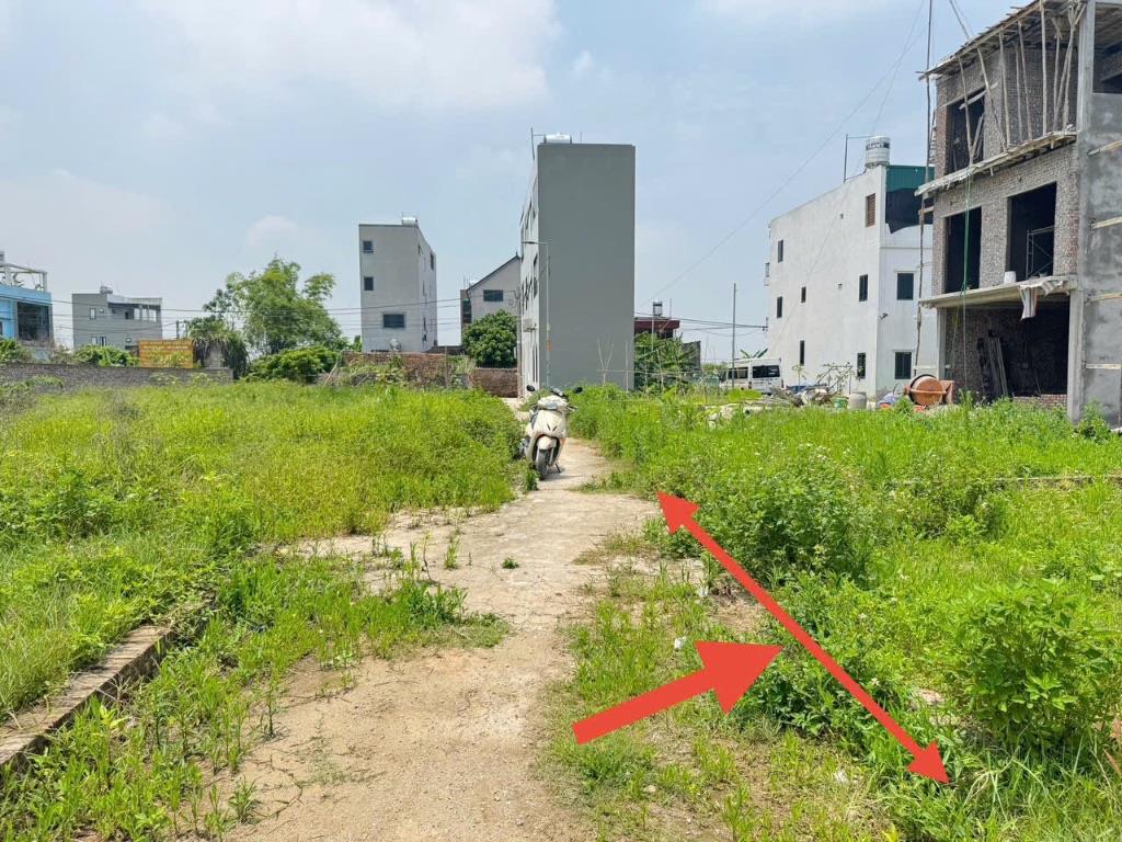 Bán đất tổ 9, Quang Minh, Mê Linh. Lô góc - 2 mặt tiền, đường rộng 3m, đất thổ cư 100%.