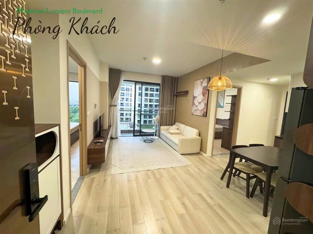 Căn 2pn 2wc lumiere, nhà mới, cho thuê 15tr/tháng.  0909 420 ***