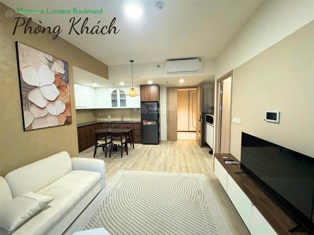 Căn 2pn 2wc lumiere, nhà mới, cho thuê 15tr/tháng.  0909 420 ***