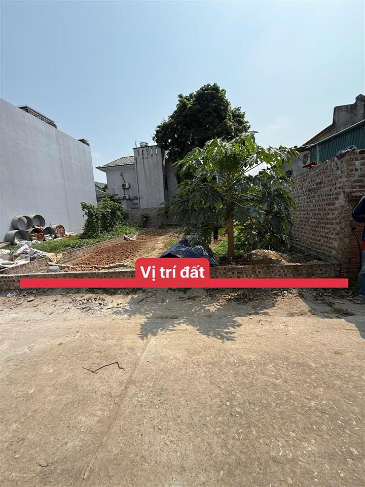 Chính chủ bán lô đất 100m2 trục chính thôn 4 phú cát sát trường đh công nghệ và đh kinh tế full thổ