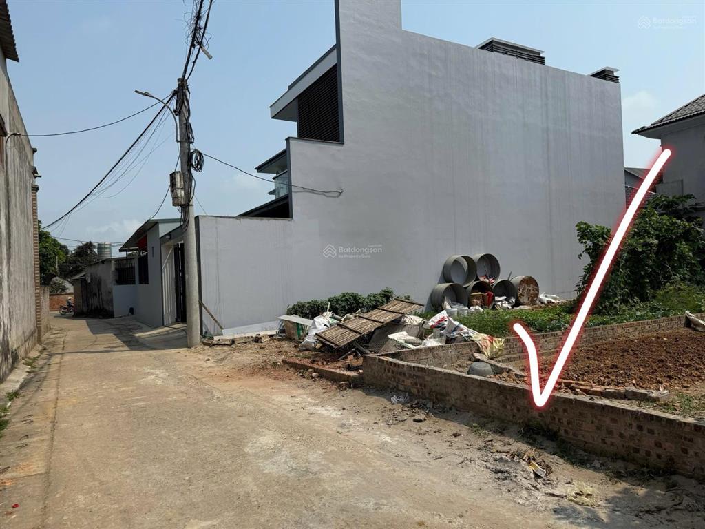 Chính chủ bán lô đất 100m2 trục chính thôn 4 phú cát sát trường đh công nghệ và đh kinh tế full thổ