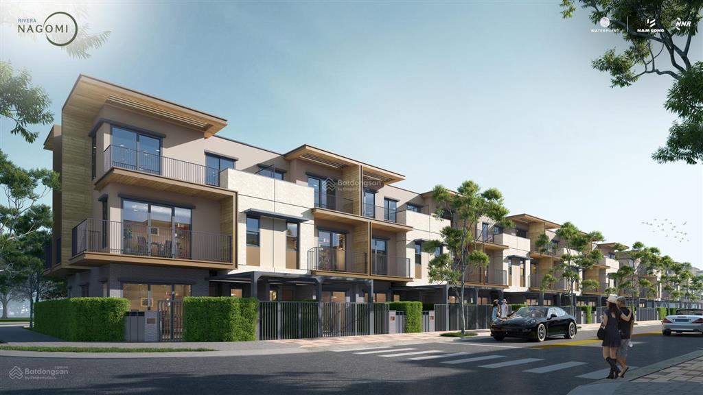Nhà phố 3 tầng rivera nagomi 5,2tỷ  thanh toán giãn 24th | hướng đông nam  miễn 3 năm quản lý