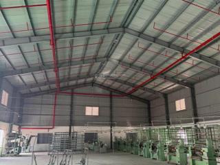 Cho thuê nhà xưởng 1200m² khung zamin cao 10 m pháp lý chuẩn khu xuân mai