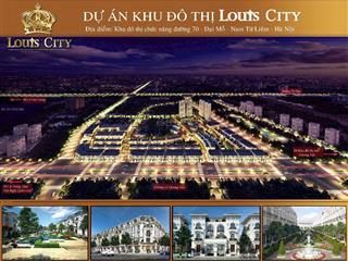 Cần bán nhanh căn lk 96m² hướng đông nam mặt sau lê quang đạo tại louiscity. giá sốc chỉ 25 tỷ