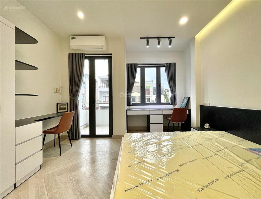 Trống lại căn hộ 1pn 50m² ban công đẹp leng keng ngay vòng xoay điện biên phủ q1  máy giặt riêng