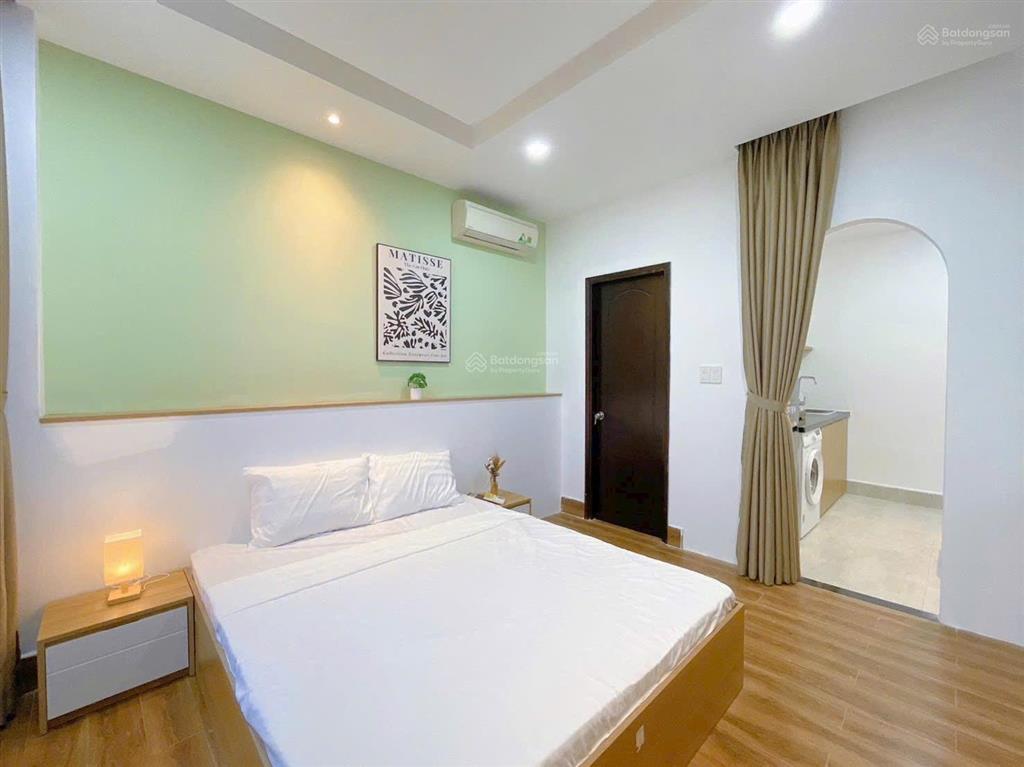 Cho thuê căn hộ 1pn ban công decor xanh mát ngay vòng xoay điện biên phủ