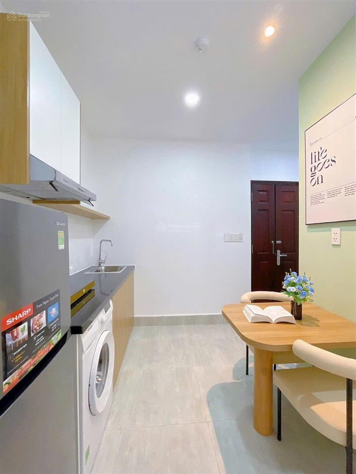 Cho thuê căn hộ 1pn ban công decor xanh mát ngay vòng xoay điện biên phủ