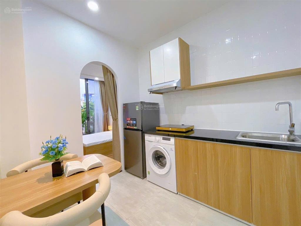 Cho thuê căn hộ 1pn ban công decor xanh mát ngay vòng xoay điện biên phủ