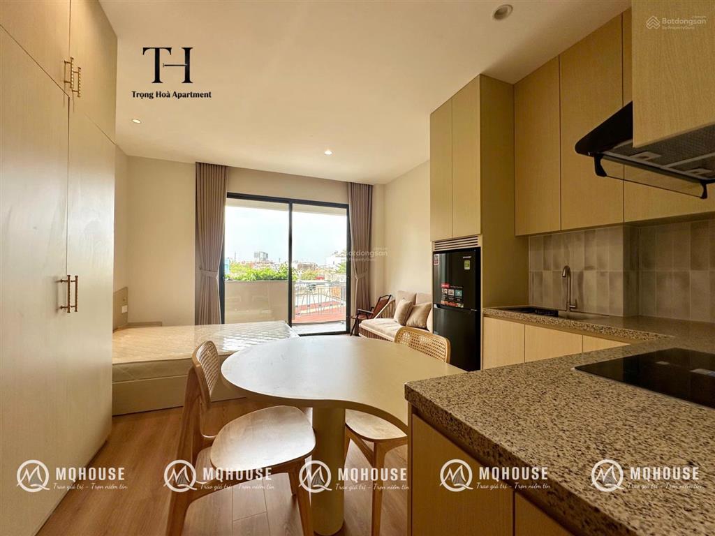Khai trương tòa nhà căn hộ studio ban công hiện đại  đầy đủ nội thất mới  gần nhiều trường đh
