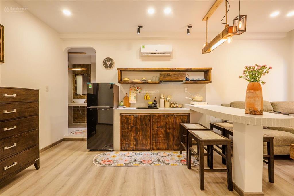 Khai trương căn hộ cao cấp 1pn 80m2 sân vườn, bồn tắm view ngay cầu thị nghè