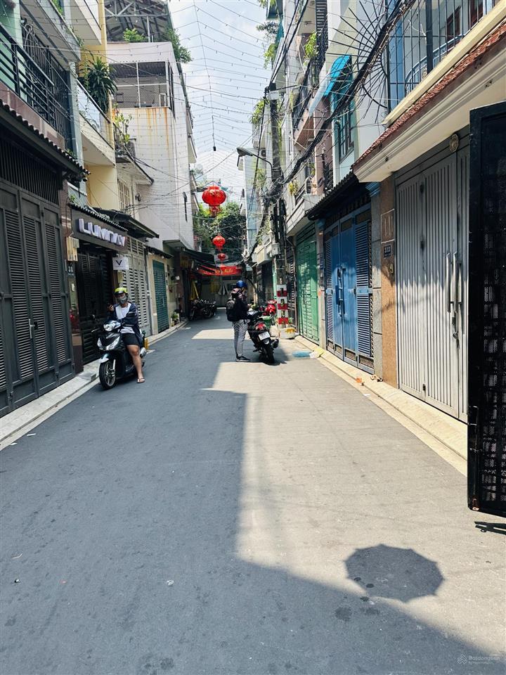 Nhà 4 tầng hẻm 7m xe tải thông cộng hoà sát ga t3! 52m (4x13) 4pn, sân thượng rộng