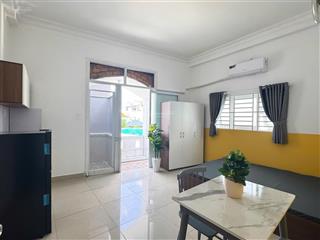 Khai trương căn hộ studio ban công mới 100% rộng 30m2 ngay mặt tiền nguyễn thị thập quận 7