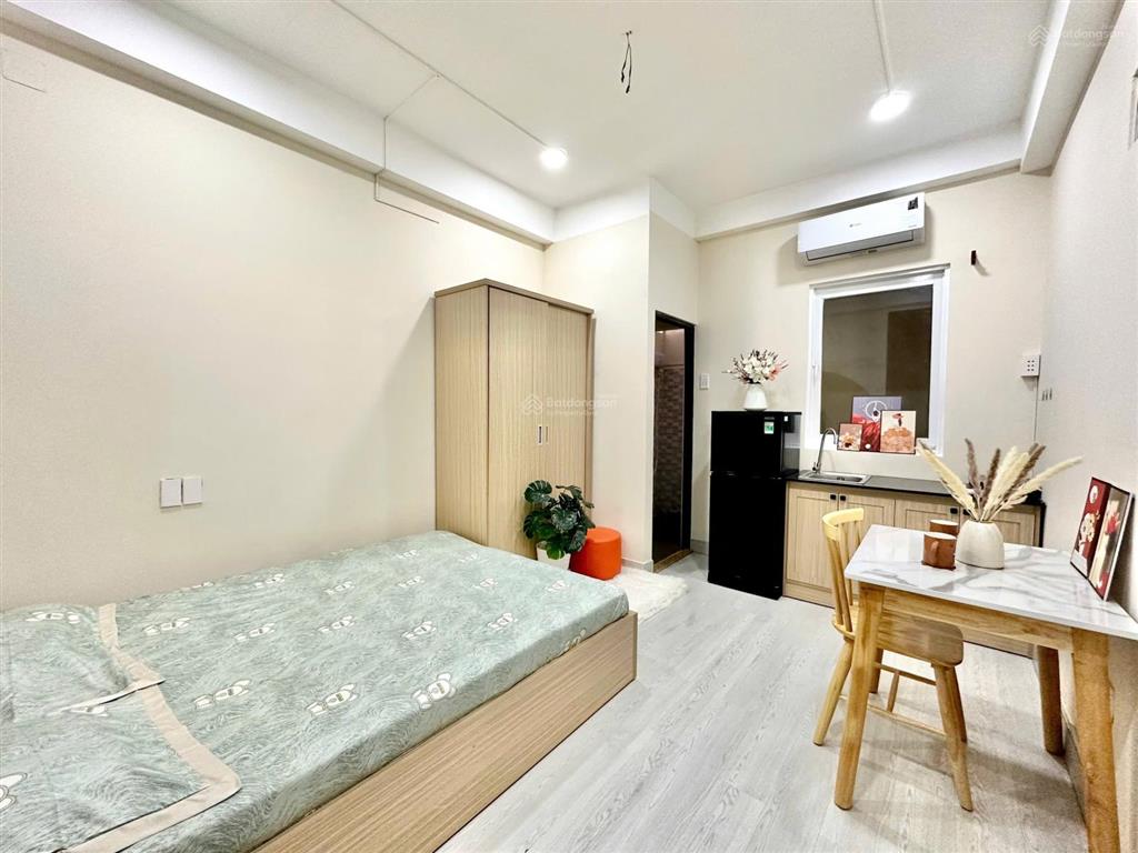 Studio full nội thất decor xinh ngay chân cầu tân thuận sát quận 4 gần kcx tân thuận.