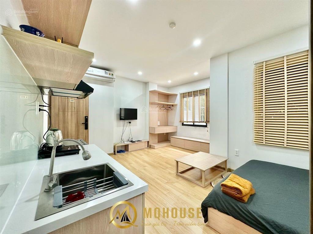 Căn hộ studio  thang máy  full nội thất cao cấp  cửa sổ trời  ngay thảo cầm viên